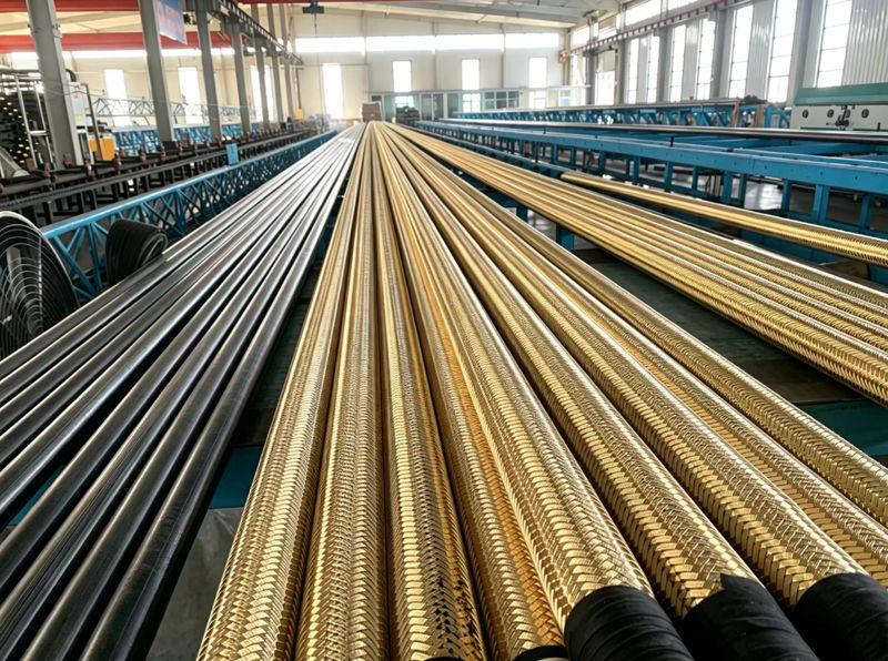 Hengshui Zhehan Rubber & Plastic Products Co., Ltd.: Upgrade der Fertigungskapazitäten für kundenspezifische geflochtene Hochdruck-Hydraulikschläuche